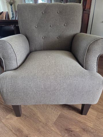 Fauteuil, beige klassiek