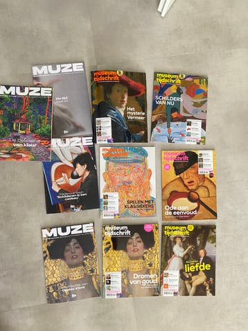 Kunsttijdschriften Muze & Museumtijdschrift 2022-2023