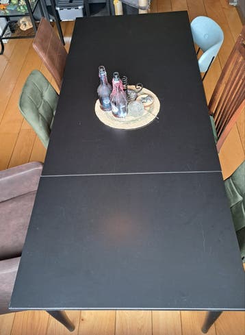 Ikea uitschuifbare eettafel