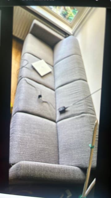 Bank + hocker gratis afhalen