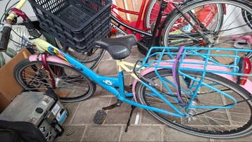 Kinderfiets 26 inch - opknapper of voor oud ijzer