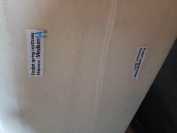 Swiss & sense boxspring matras 210x 100x 28 cm dik