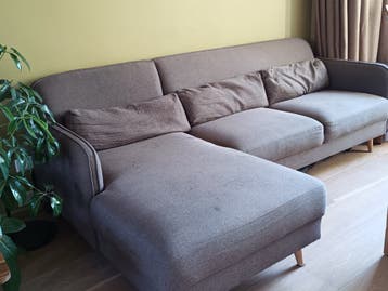 GRATIS: Grijze 3-zits bank + optioneel 2 fauteuils
