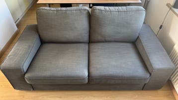 IKEA KIVIK 2-zitsbank - Donkergrijs