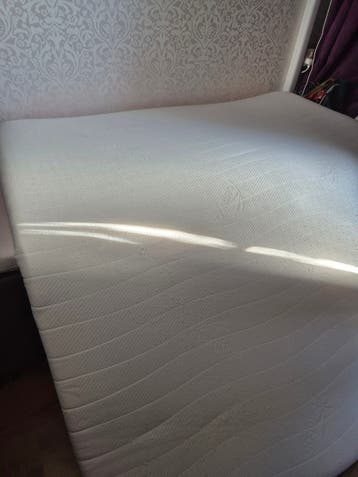 Bamboe topmatras 180x200 - Gebruikt, goede staat