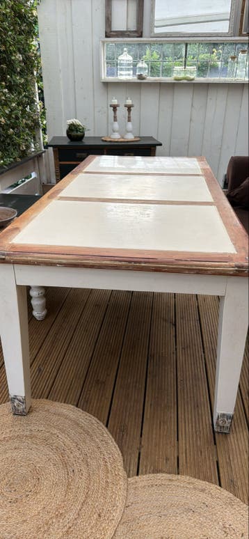 Eettafel 95x200 cm - Robuust en Stijlvol
