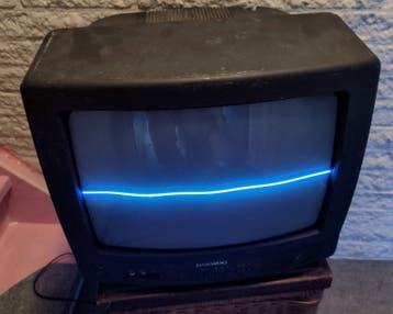 Daewoo 14Q3T CRT TV - Vintage kleurentelevisie
