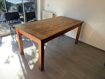 Houten eettafel 180  90 cm