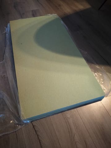 Ondervloer platen 120x60 cm (7 stuks)
