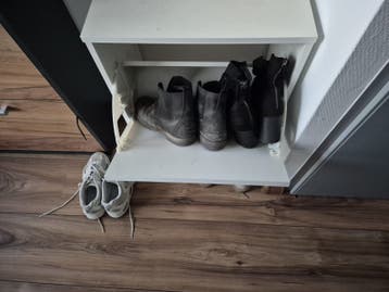 Schoenenkastje wit - 49x68x28cm - gratis afhalen