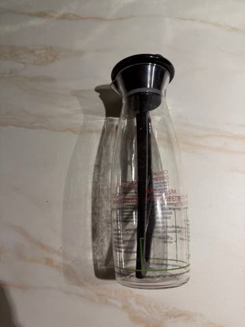 Salade Dressing Shaker met Recepten en Roerstaaf