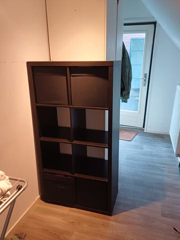GRATIS zwarte ikea kallax kast