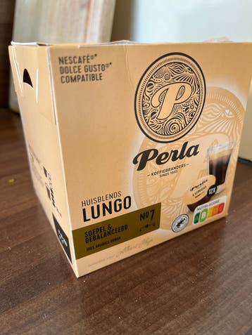 Perla Huisblends Lungo N7 Koffiecapsules (Dolce Gusto)