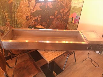 Saladiere/opzet vitrine 160cm