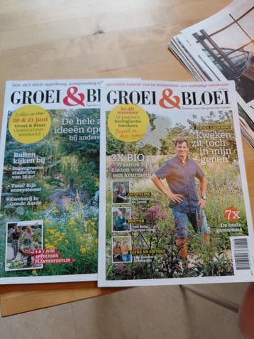 Gratis Groei & Bloei tijdschriften (laatste 2 nummers)