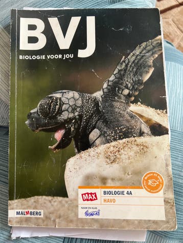 BVJ Biologie voor jou 4A HAVO Malmberg