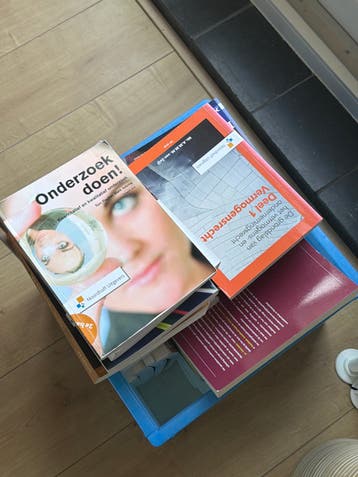 Studieboeken Bedrijfskunde (o.a. Onderzoek doen!)