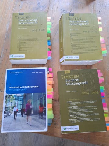 Belastingwetten en Internationaal Belastingrecht 2024/2025