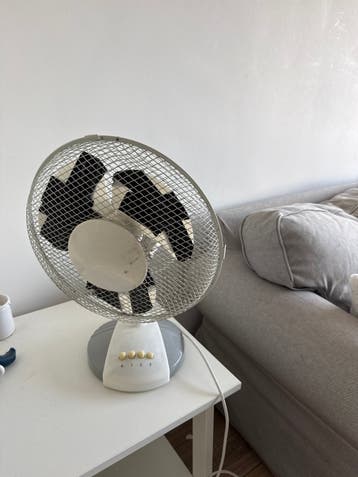 Tafelventilator - wieken kapot