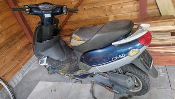 Scooter CX-50 met mankementen - opknapper