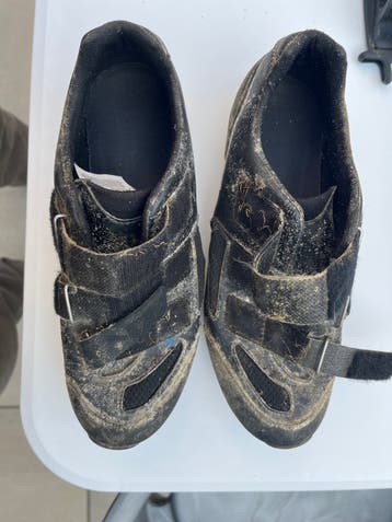 Gebruikte Decathlon fietsschoenen - Maat 44