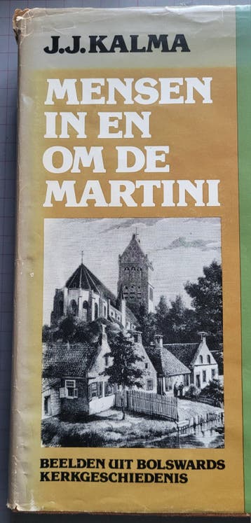 Mensen in en om de Martinikerk Bolsward