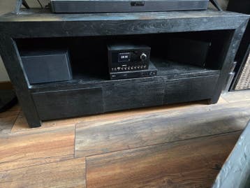 Zwarte tv meubel