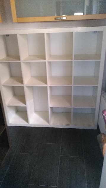 Witte vakkenkast Ikea