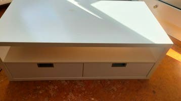 Witte tv meubel van ikea