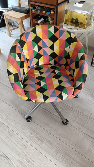 IKEA SKRUVSTA Bureaustoel - Kleurrijk en Comfortabel