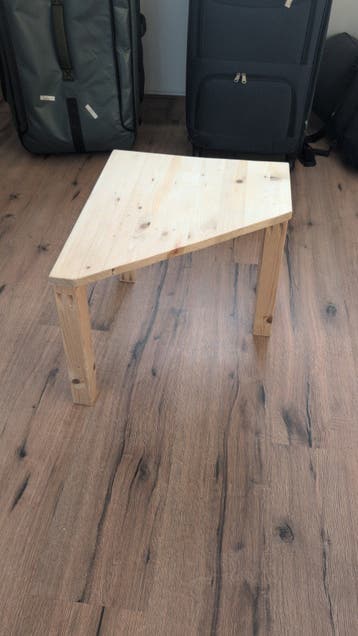 Small wooden table