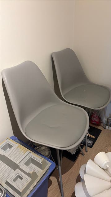 Kuipstoel 2x