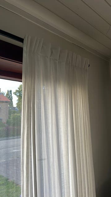 Witte gordijnen Ikea 2 setjes gratis