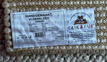 Handgemaakt Vloerkleed Niagara - Wol & Polypropyleen