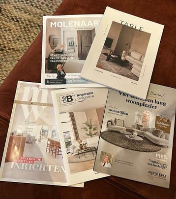 5 Woontijdschriften, wooninspiratie, woonmagazines