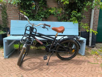 Kinderfiets 20 inch zwart - gratis - slot defect