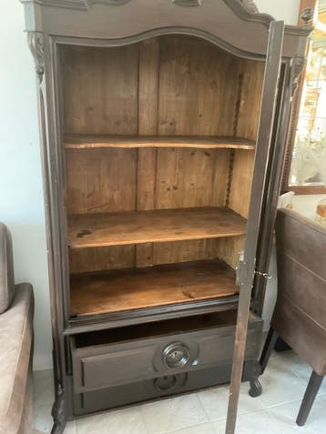 Mooie vitrine/bufet kast