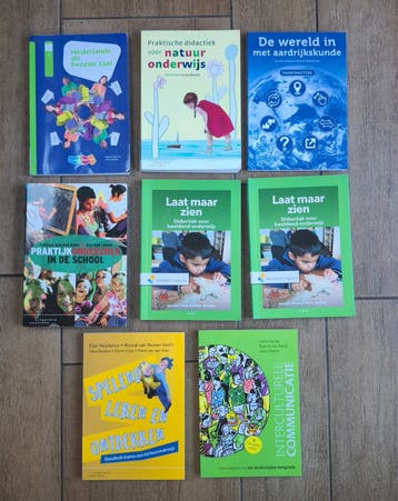 Schoolboeken pabo/ lerarenopleiding - diverse titels