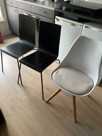 Stoelen set van 3