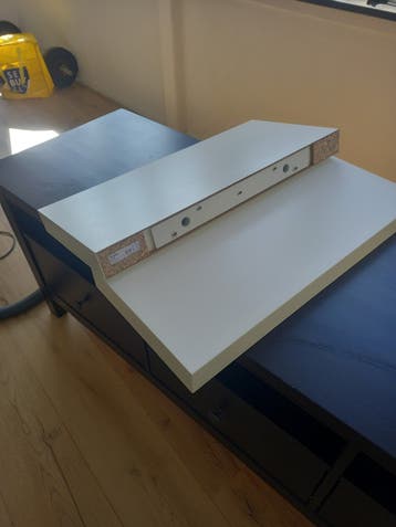 IKEA Persby plank 2x - Wit gratis