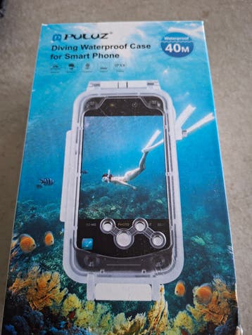PULUZ Duik Waterdichte Telefoonhoes 40M Diepte