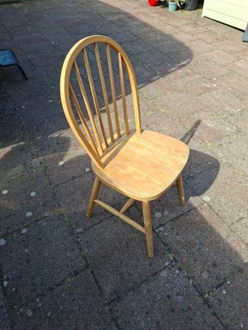 Lichte nette stoel