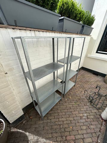 Metalen Stellingkasten voor Binnen - Set van 2
