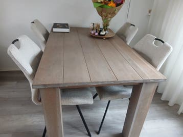 Gratis eettafel zonder stoelen
