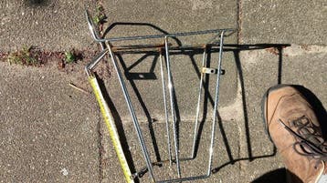 fiets voordrager