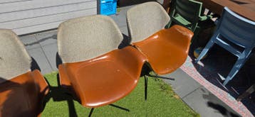 4 eetkamerstoelen - Gebruikt, maar degelijk