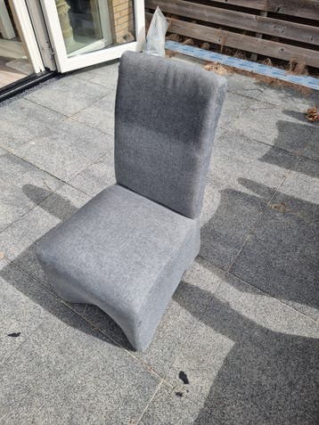 6 gebruikte eettafelstoelen - gratis op te halen