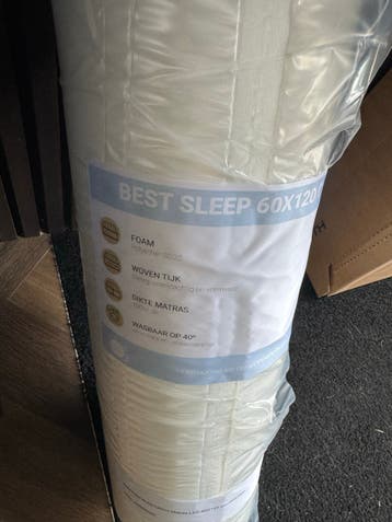 *Gratis*Matras 60x120cm voor Baby/Peuter
