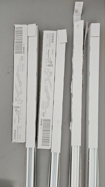 Gordijnrails IKEA VIDGA - Gratis ophalen