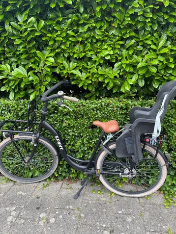 Spirit damssfiets met kinderzitje gratis afhalen